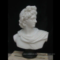 Hot sale western hand carved marble stone busts for sale